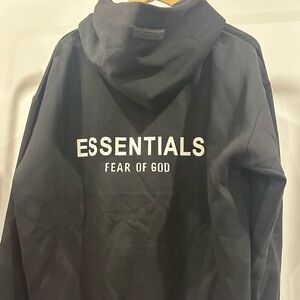 Essentials Black Hoodie